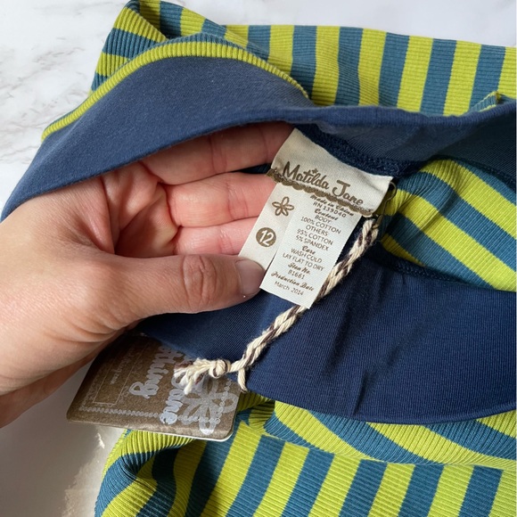 Matilda Jane Secret Fields Hudson Ribbed Leggings Big Girl Size 12 NEW - Picture 4 of 4